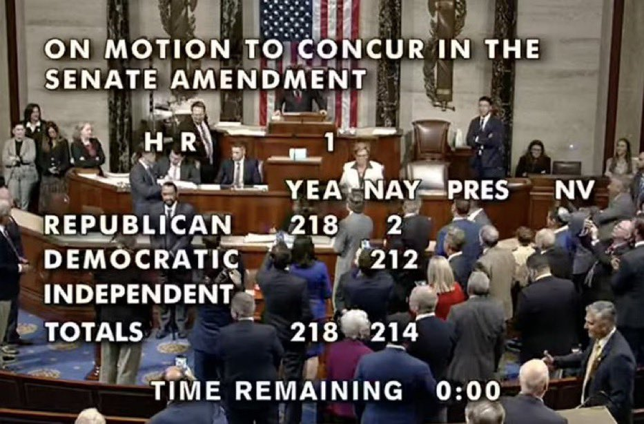 图片[4]-读懂美国国会投票直播时大屏幕上的文字，以大美丽法案为例【图文】-duli.today