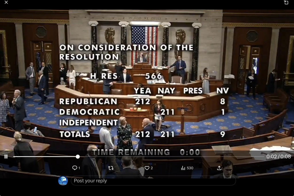 图片[2]-读懂美国国会投票直播时大屏幕上的文字，以大美丽法案为例【图文】-duli.today